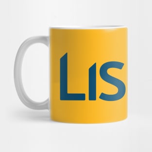 Lisk CryptoCurrency Logo. Mug